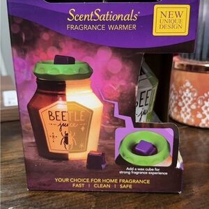 BeetleJuice Fragrance Warmer with Green Design
